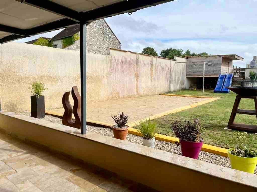 Le Retro Champlay Villa Bagian luar foto